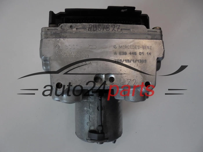 POMPA ABS I STEROWNIK MERCEDES BENZ 0265220003 A6394460114 0273004089