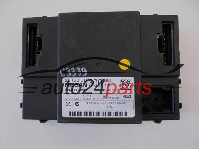 CENTRALKA MODUL STEROWNIK NISSAN NAVARA SIEMENS 5WK4 8935, 5WK48935, 284B2EB300