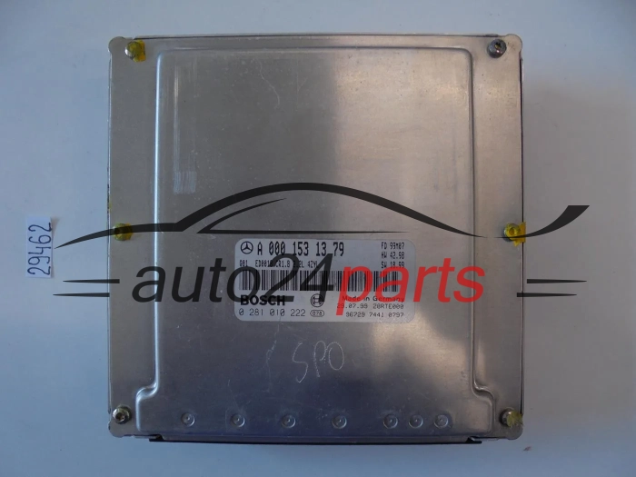KOMPUTER STEROWNIK SILNIKA MERCEDES W202 C-KLASA 220 CDI BOSCH 0281010222, 0 281 010 222, A0001531379, A 000 153 13 79, 0001531379