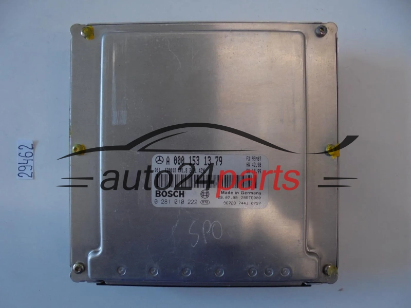 KOMPUTER STEROWNIK SILNIKA MERCEDES W202 C-KLASA 220 CDI BOSCH 0281010222, 0 281 010 222, A0001531379, A 000 153 13 79, 0001531379