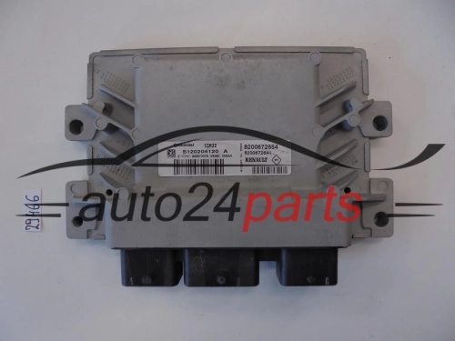 KOMPUTER STEROWNIK SILNIKA DACIA LOGAN 1.4 SIEMENS SIM32 S120204120A, S120204120 A, 8200672654 8200672644