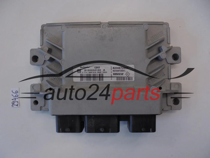 KOMPUTER STEROWNIK SILNIKA DACIA LOGAN 1.4 SIEMENS SIM32 S120204120A, S120204120 A, 8200672654 8200672644