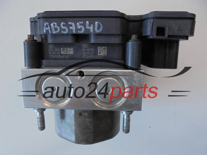ABS POMPA I STEROWNIK FIAT 51962893, 0265243769, 0265956367