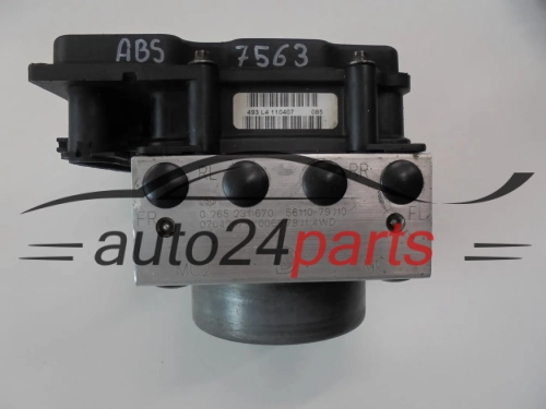 ABS POMPA I STEROWNIK SUZUKI SX4 FIAT BOSCH 0 265 231 670, 0265231670, 56110-79J10, 5611079J10, 0 265 800 494, 0265800494