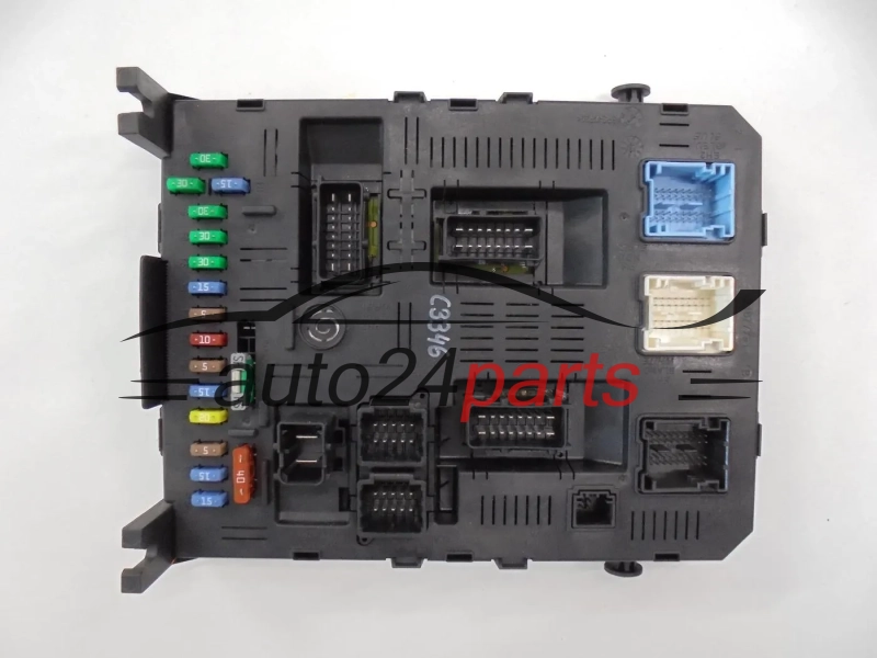 CENTRALKA MODUL STEROWNIK KOMFORTU BSI CITROEN C4 C5 C6 PEUGEOT 307 407 607 9661940180, 96 619 401 80, BSI 2004 H02-01 280806, BOOT 21676031-5B, HARD 28117431-0A
