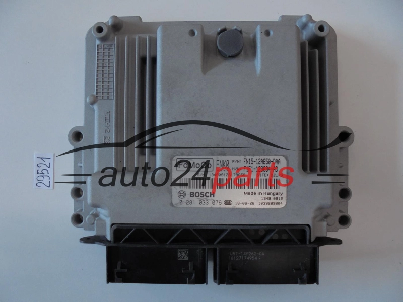 KOMPUTER STEROWNIK SILNIKA FORD BOSCH 0 281 033 076, 0281033076, FN1512A650DAA, FN15-12A650-DAA