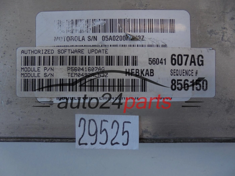 KOMPUTER STEROWNIK SILNIKA JEEP 56041607AG P56041607AG