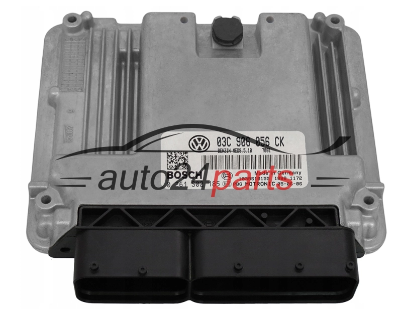 VOLKSWAGEN GOLF 5 V 1.6 FSI 03C 906 056 CK, 03C906056CK, BOSCH 0 261 S02 185, 0261S02185, 1039S10155 1889 0238, BENZIN MED9.5.10