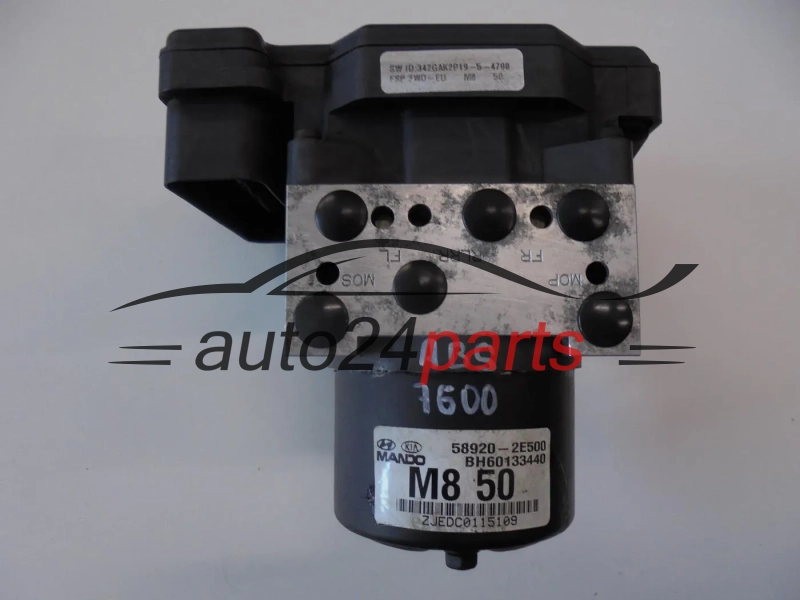 ABS POMPA I STEROWNIK HYUNDAI KIA 58920-2E500, 589202E500, BH60133440, 5WY7610A