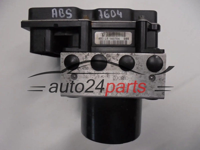 Pompa ABS i sterownik AUDI SEAT SKODA VOLKSWAGEN BOSCH 0 265 231 426, 0265231426, 6Q0 614 117 L, 6Q0614117L, 0 265 800 363, 0265800363, 6Q0 907 379 R, 6Q0907379R