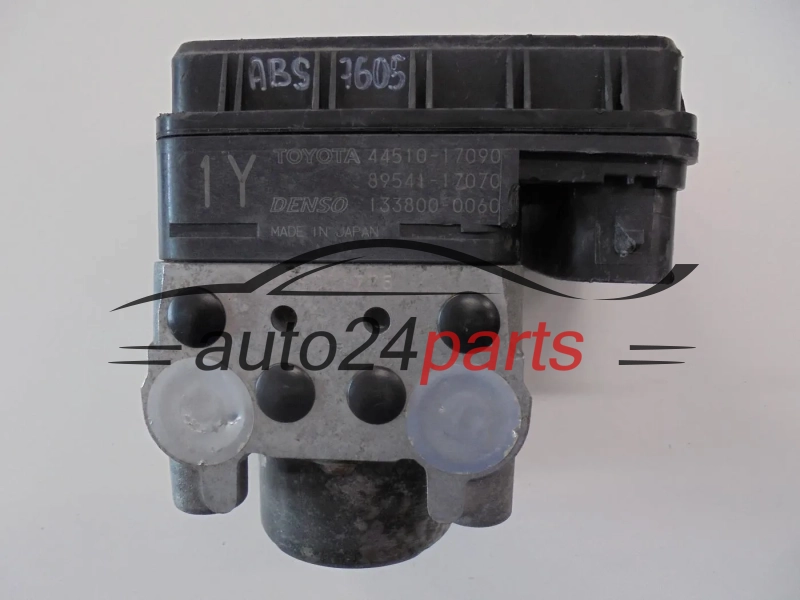 ABS POMPA I STEROWNIK TOYOTA MR2 1.8 DENSO 133800-0060, 1338000060, 44510-17090, 4451017090, 89541-17070, 8954117070