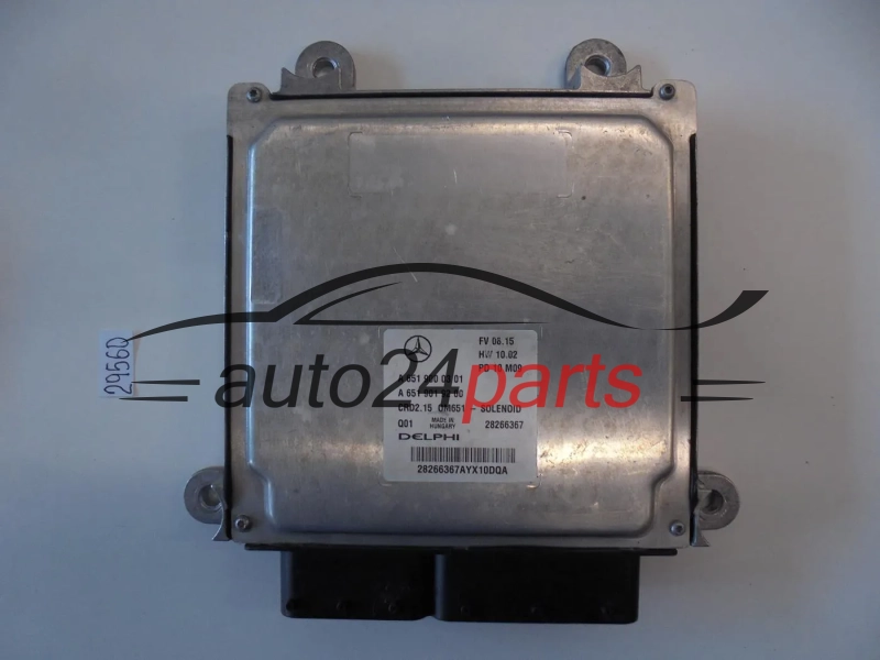 KOMPUTER STEROWNIK SILNIKA MERCEDES BENZ A6519000301, A6519019200, 28266367