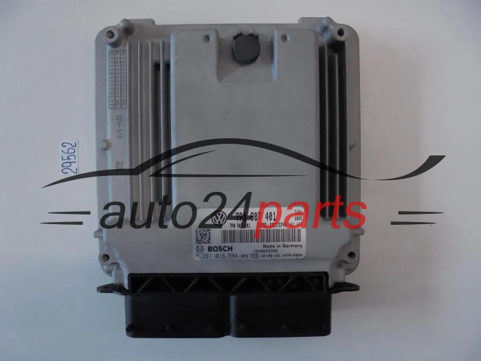 Centralita de motor  VOLKSWAGEN TOUREG 0281016594 7P0907401 EDC17CP44