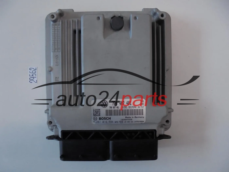 KOMPUTER STEROWNIK SILNIKA VOLKSWAGEN TOUREG 0281016594 7P0907401 EDC17CP44
