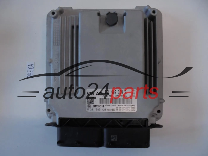 Calculateur Moteur  VOLKSWAGEN 0281039428 05L907309S