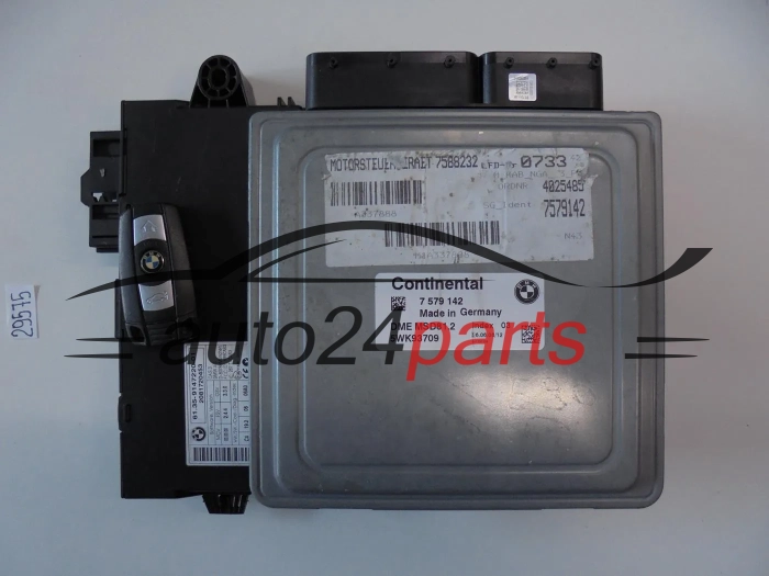 KOMPUTER STEROWNIK SILNIKA BMW CONTINENTAL 5WK93709, DME 7 579 142, 7579142