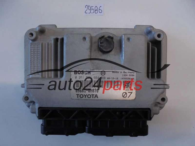 KOMPUTER STEROWNIK SILNIKA TOYOTA AYGO 1.0 BOSCH 0 261 S04 464, 0261S04464, 89661-0H070, 896610H070