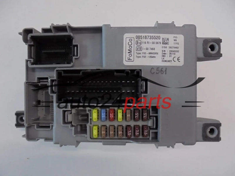 CENTRALKA MODUL FORD 00518735520