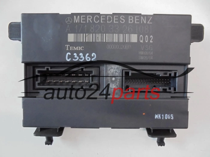 CENTRALKA MODUL STEROWNIK MERCEDES BENZ A 171 820 33 26, A1718203326