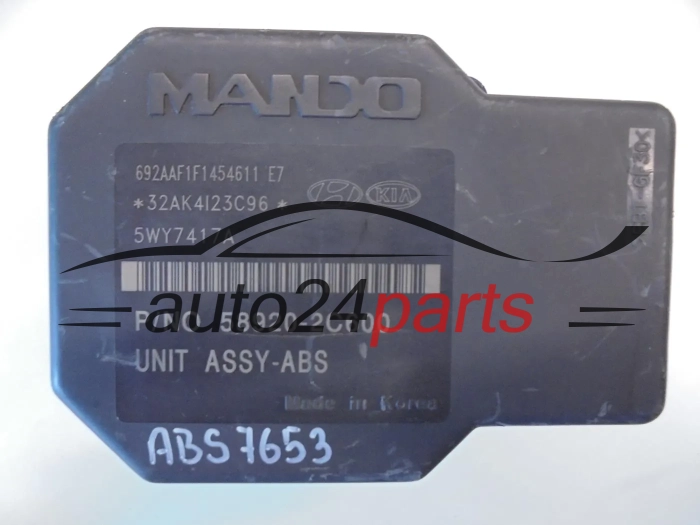 ABS POMPA I STEROWNIK HYUNDAI KIA COUPE TIBURON HMC 58920-2C600, 589202C600, MANDO BH60106900 5WY7417A