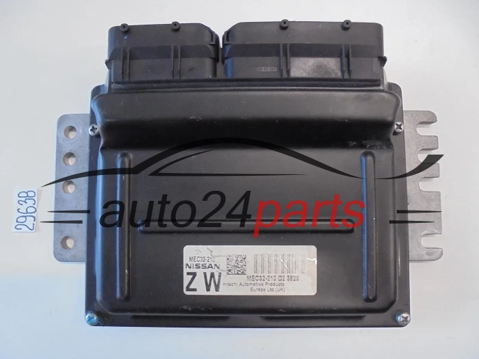 KOMPUTER STEROWNIK SILNIKA NISSAN ALMERA 1.5 MEC32-210 ZW, MEC32210ZW, D2 3X21, D23X21, MEC32210D23X21