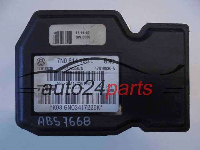 POMPA ABS I STEROWNIK VOLKSWAGEN 7N0614109L