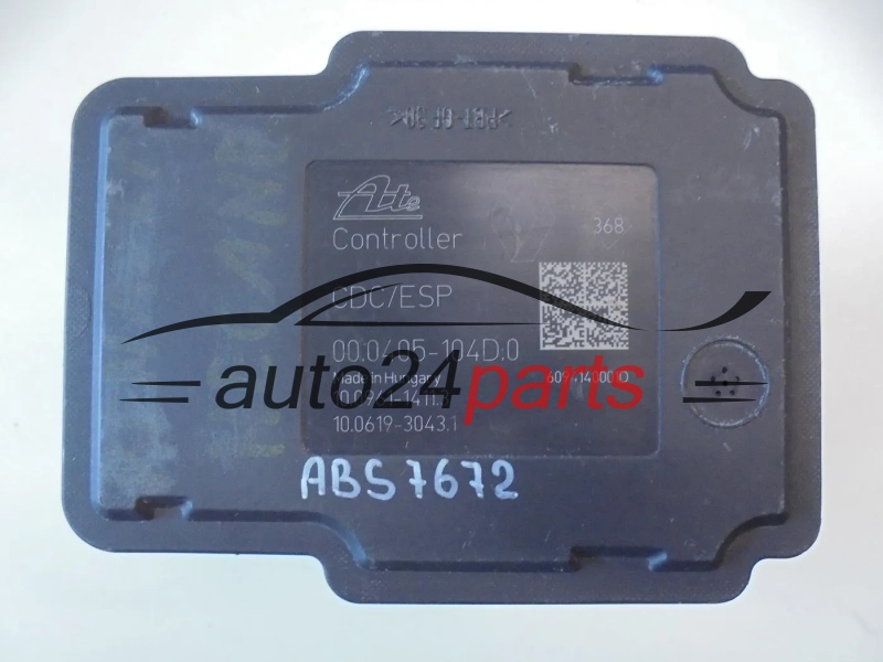 ABS POMPA I STEROWNIK RENAULT 476608247R 10096114113 10.0961-1411.3 00.0405-104D.0 000405104D0