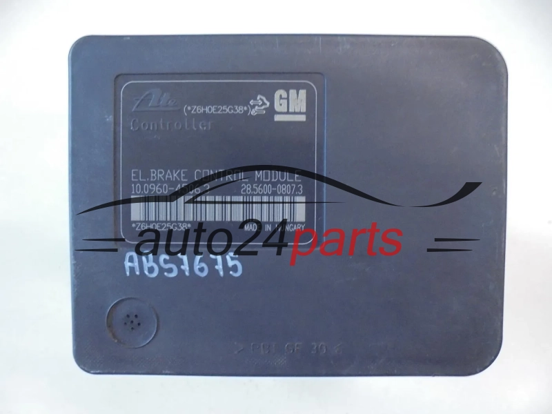POMPA ABS I STEROWNIK CHEVROLET 13306969 10.0960-4506.3 10096045063