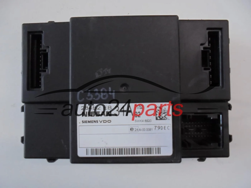 CENTRALKA MODUL STEROWNIK NISSAN 284B2 EB 31A, 284B2EB31A, SIEMENS VDO 5WK4 8920, 5WK48920