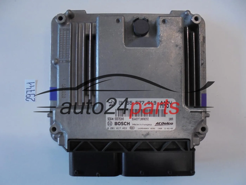 KOMPUTER STEROWNIK SILNIKA OPEL INSIGNIA 2.0 CDTI BOSCH 0 281 017 453, 0281017453, ACDelco 55 577 619, 55577619, AASY