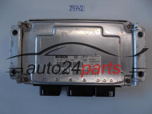 KOMPUTER STEROWNIK SILNIKA CITROEN BERLINGO PEUGEOT PARTNER 1.6 BOSCH 0 261 207 686, 0261207686, 96 486 082 80, 9648608280, ME7.4.4 61