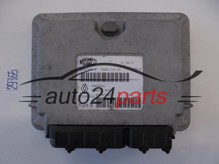 STEROWNIK SKRZYNI AUTOMATYCZNEJ RENAULT TRAFIC MASTER 8200735819 CFC223R.08 CFC223R08