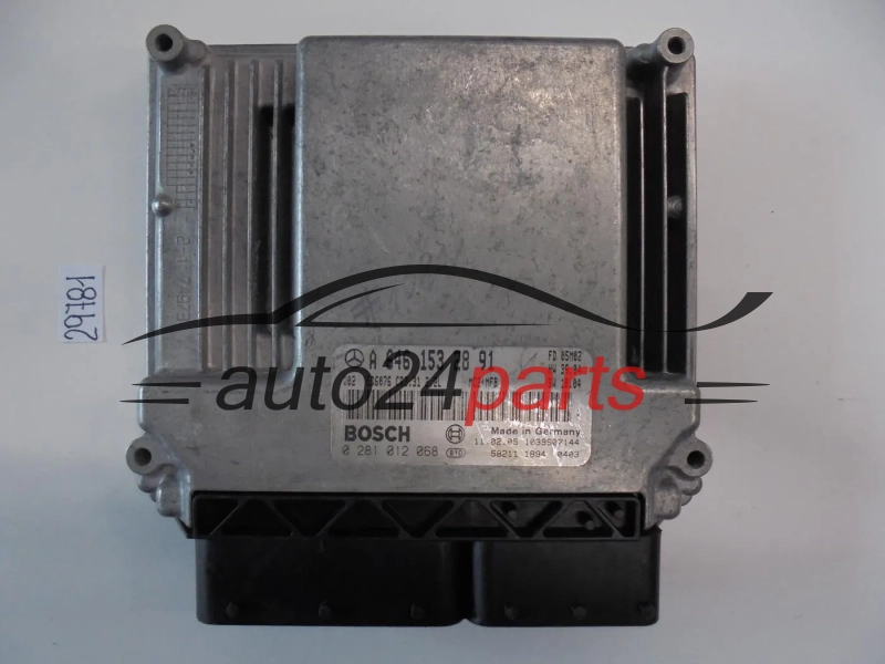 KOMPUTER STEROWNIK SILNIKA MERCEDES BENZ A6461532891 0281012068