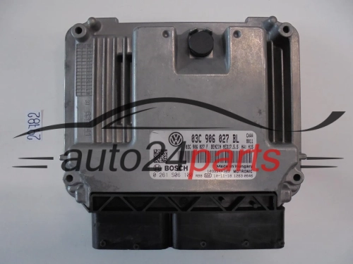 KOMPUTER STEROWNIK SILNIKA VOLKSWAGEN 0261S06100 03C906027BL MED17.5.5