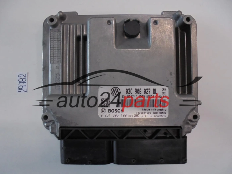 Sterownik silnika VOLKSWAGEN 0261S06100 03C906027BL MED17.5.5 - 29782 30430