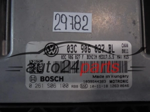 Sterownik silnika VOLKSWAGEN 0261S06100 03C906027BL MED17.5.5 - 29782 30430
