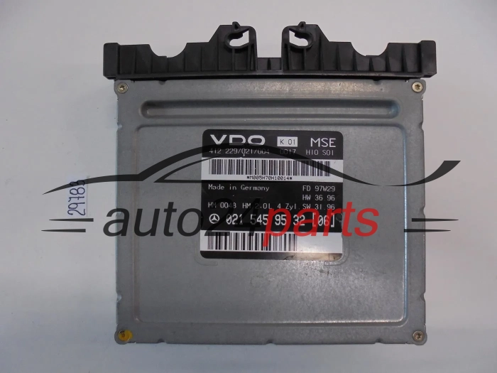 Centralita de motor  MERCEDES SLK W170 VDO  412229021004  0215459532