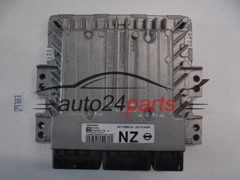 KOMPUTER STEROWNIK SILNIKA NISSAN QASHQAI 1.5 DCI S180067173 A, S180067173A, 23710BB31A, NZ