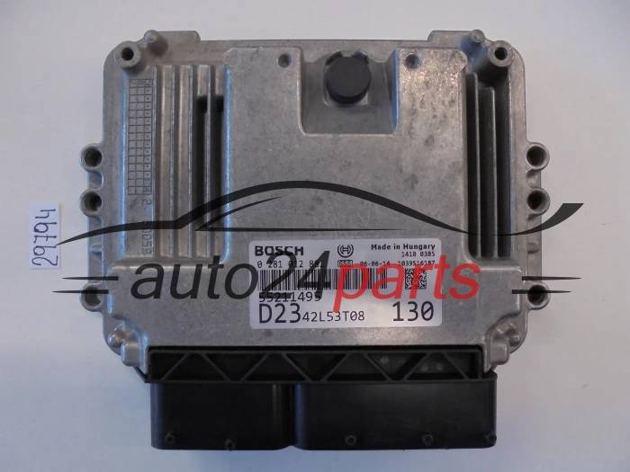 Motorsteuergerät FIAT DUCATO 0281012881 55211495