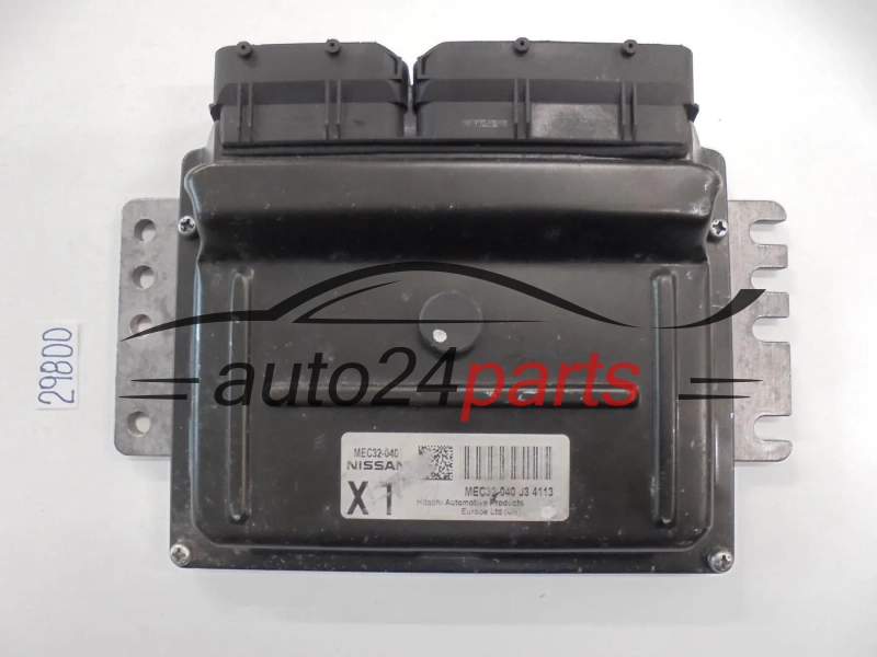 KOMPUTER STEROWNIK SILNIKA NISSAN MICRA 1.4 MEC32-040 XT, MEC32040, MEC32-040 J3