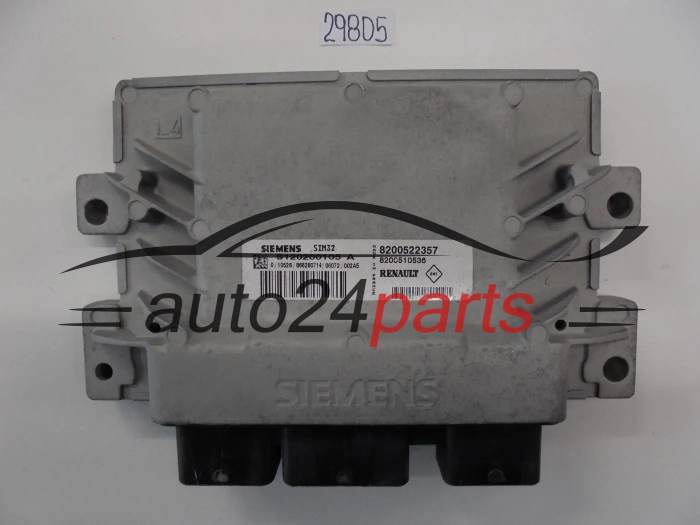 KOMPUTER STEROWNIK SILNIKA RENAULT CLIO 1.2 S120200105 A, S120200105A, 8200522357, SIM 32