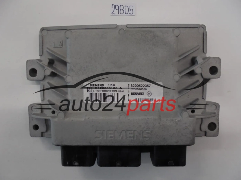 KOMPUTER STEROWNIK SILNIKA RENAULT CLIO 1.2 S120200105 A, S120200105A, 8200522357, SIM 32
