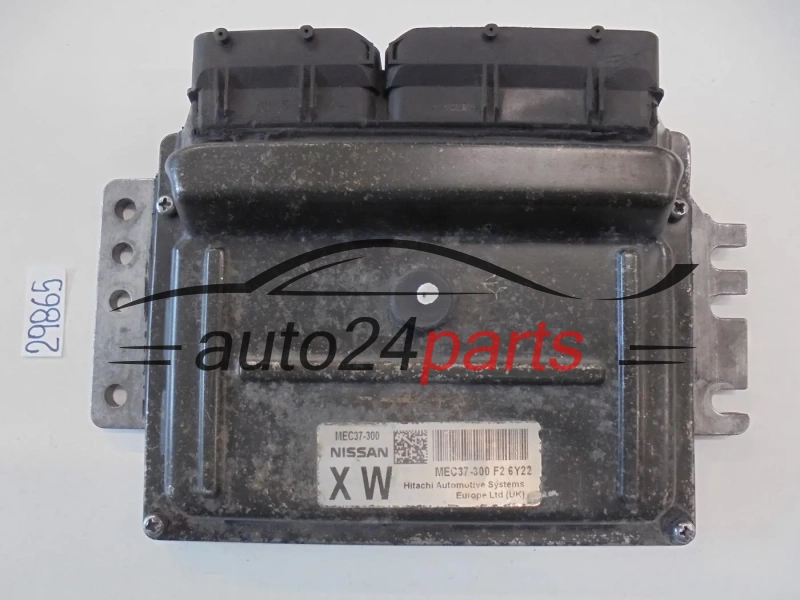 KOMPUTER STEROWNIK SILNIKA NISSAN MICRA 1.2 MEC37-300 XW, MEC37300