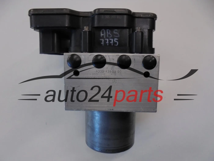 POMPE ABS ET CALCULATEUR MERCEDES BENZ 0265255852 A2224310300 0265956109