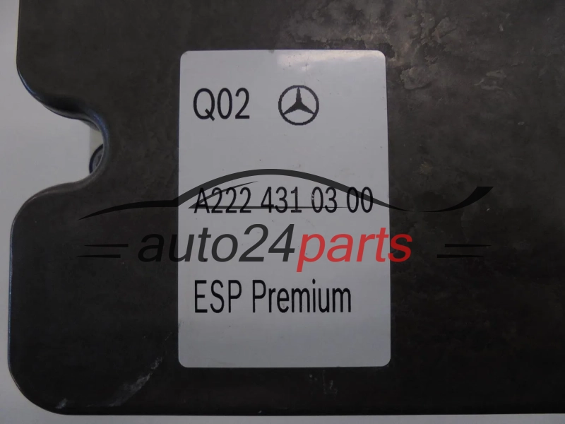 POMPA ABS I STEROWNIK MERCEDES BENZ 0265255852 A2224310300 0265956109