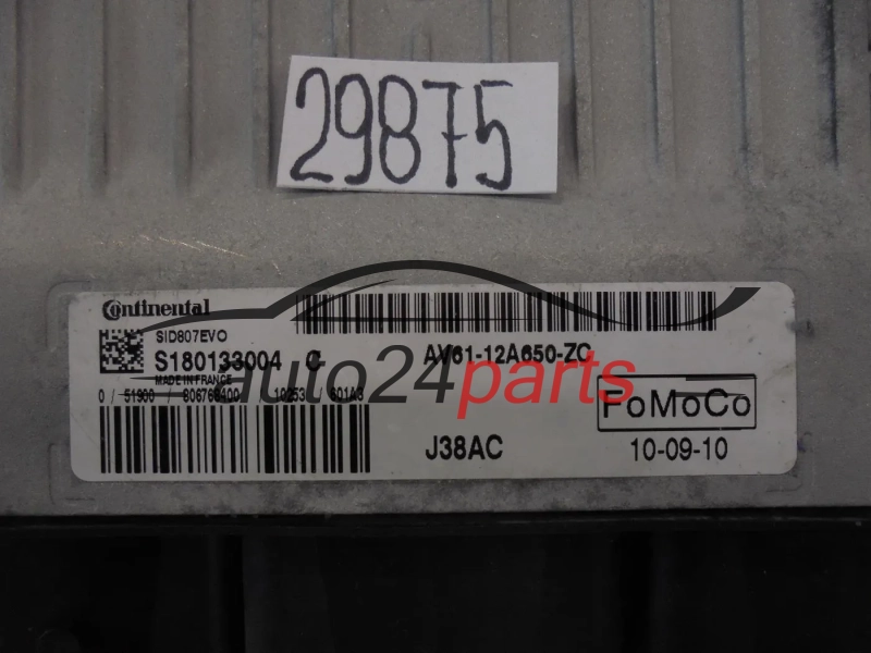 KOMPUTER STEROWNIK SILNIKA FORD AV61-12A650-ZC AV6112A650ZC S180133004C