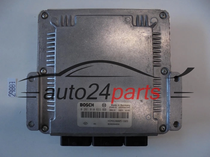 KOMPUTER STEROWNIK SILNIKA RENAULT TRAFIC 1.9 DCI BOSCH 0281010633 HOM8200051609 8200051609 8200119842