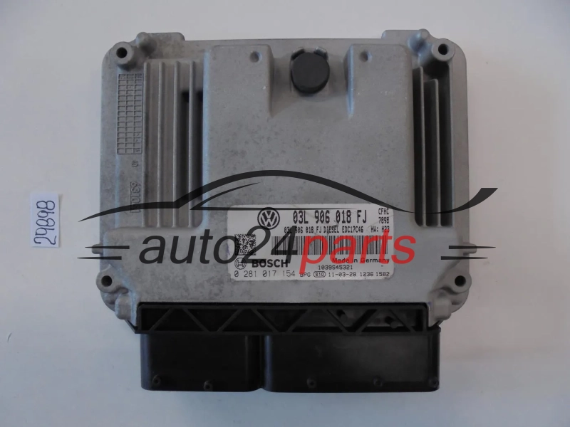 KOMPUTER STEROWNIK SILNIKA SEAT 0281017154 03L906018FJ EDC17C46