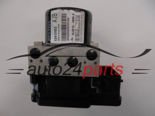 ABS Pumpe und steuergerat OPEL 13412552 AJB 10.0961-4543.3 10096145433