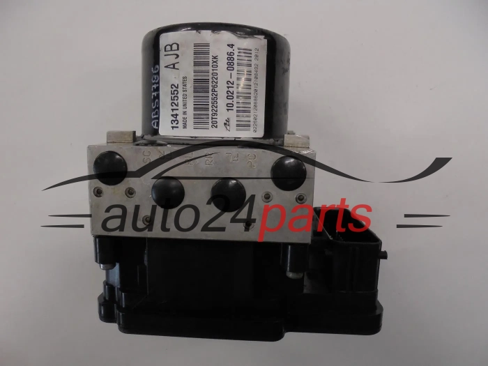 Pompe ABS et calculateur OPEL 13412552 AJB 10.0961-4543.3 10096145433